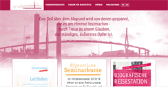 Desktop Screenshot of priesterseminar-hamburg.de
